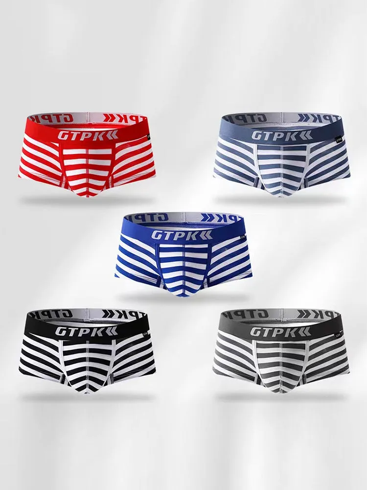 3 Pack Mens Sexy Breathable Fitness Trunks