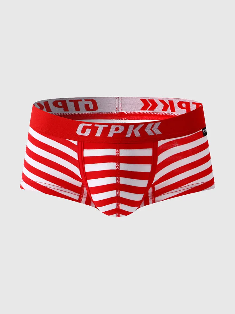 3 Pack Mens Sexy Breathable Fitness Trunks