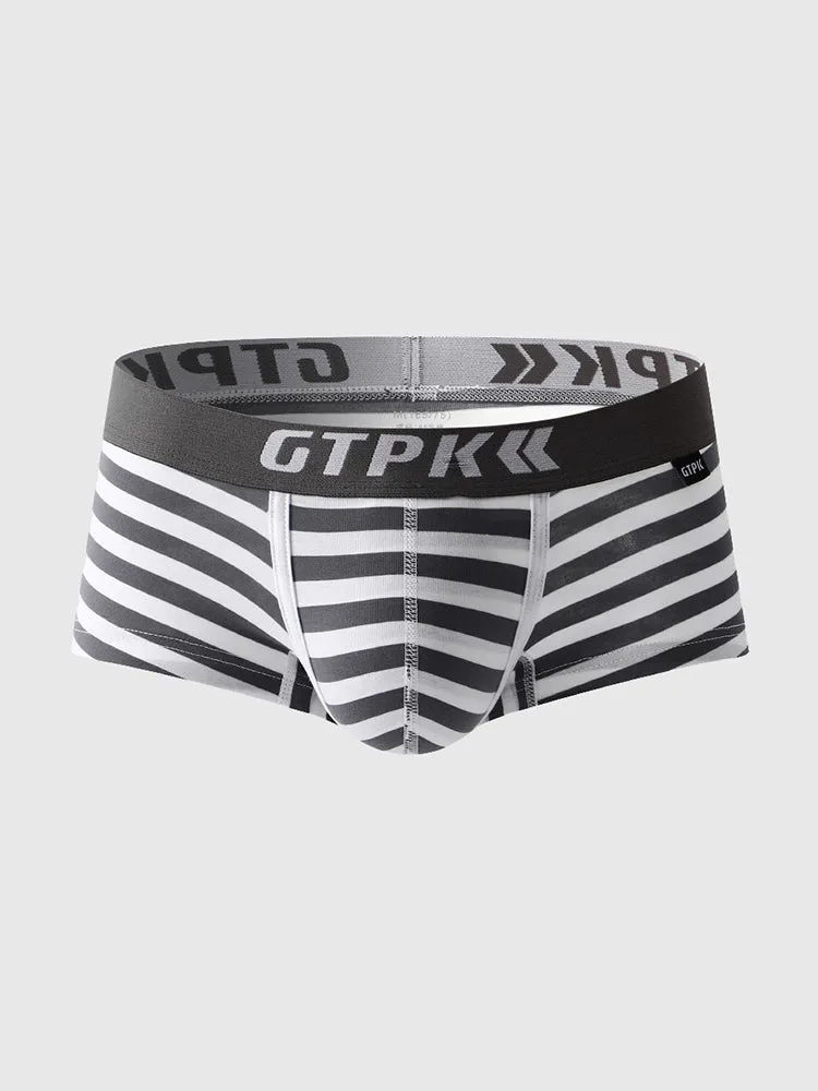 3 Pack Mens Sexy Breathable Fitness Trunks