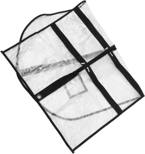 Alipis Portable Garment Bag for Dance Costumes Transparent Pvc Storage Bag for Teens