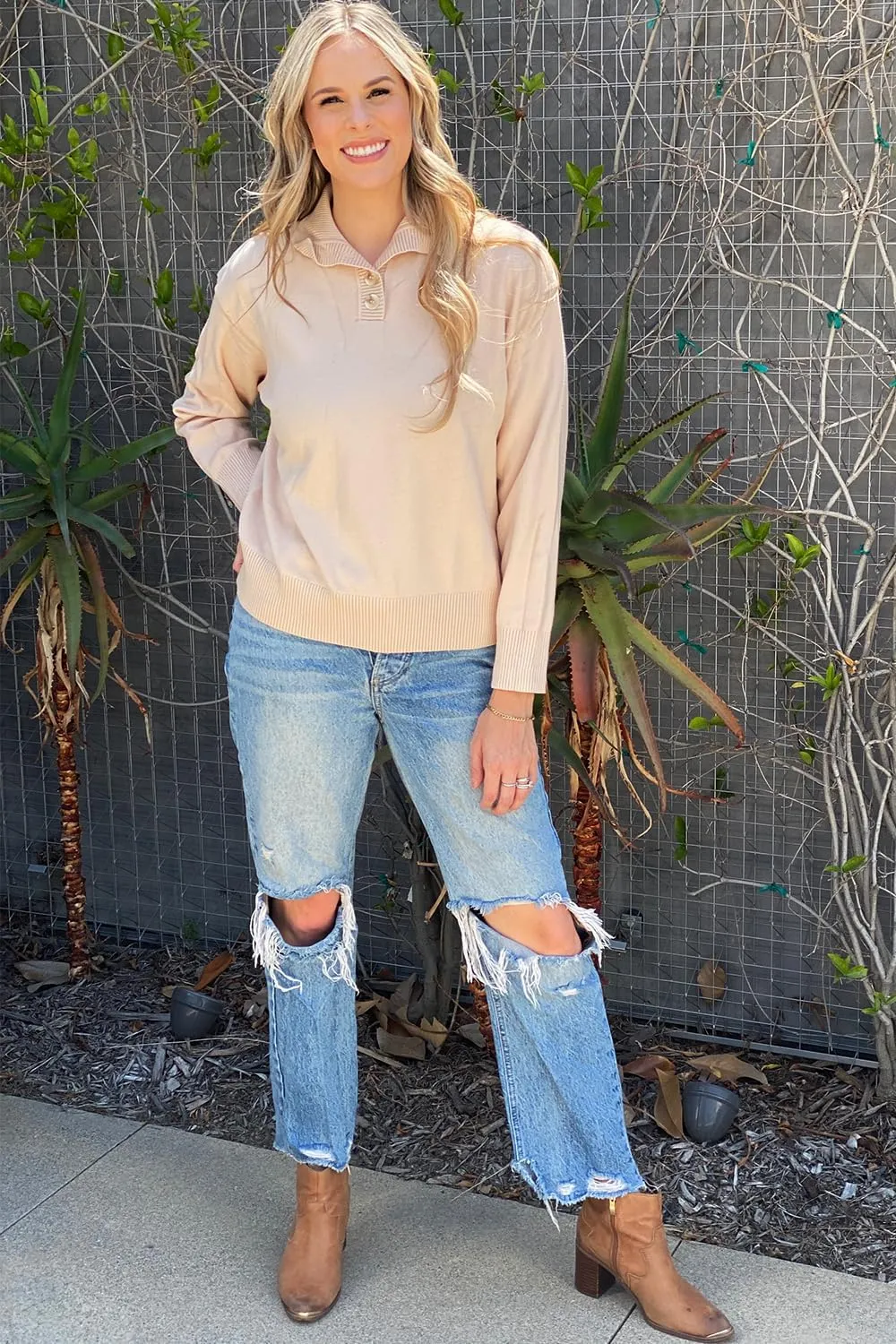 Arach&Cloz Womens Swaters 2024 Fall Fashion Outfits Long Sleeve Crewneck Knit Tops Ruffle Casual T-Shirts Cute Tees Blouses