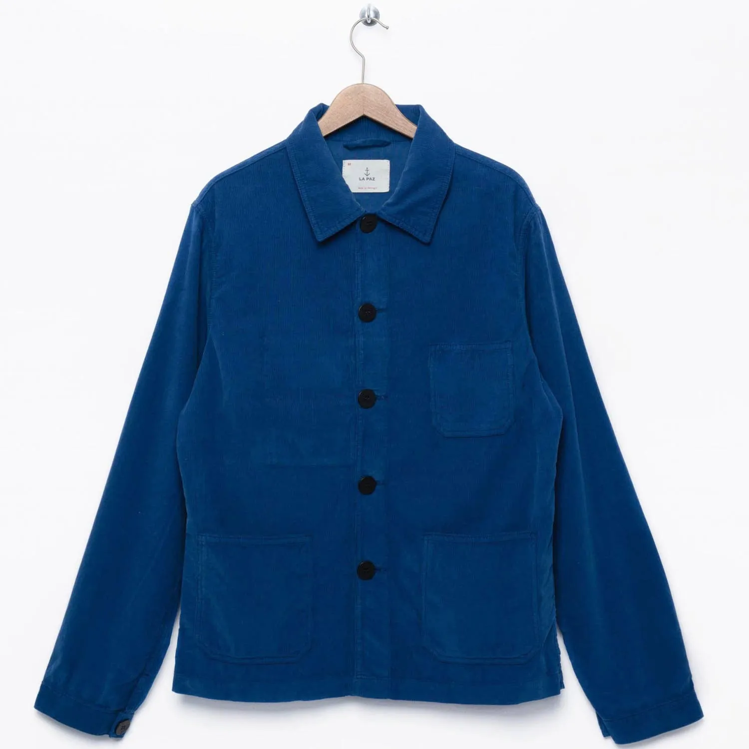 Baptista Linen Worker Jacket (Blue Linen)