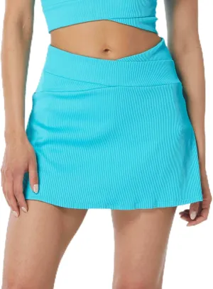 BEACH HOUSE Sport Delia High Waisted Swimsuit Skort  Swim, Tennis, Pickleball Skirt with Pocket in Under Shorts