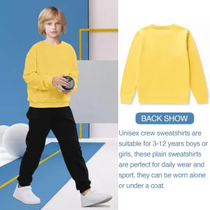 DOTDOG boys unisex-child Crew Neck