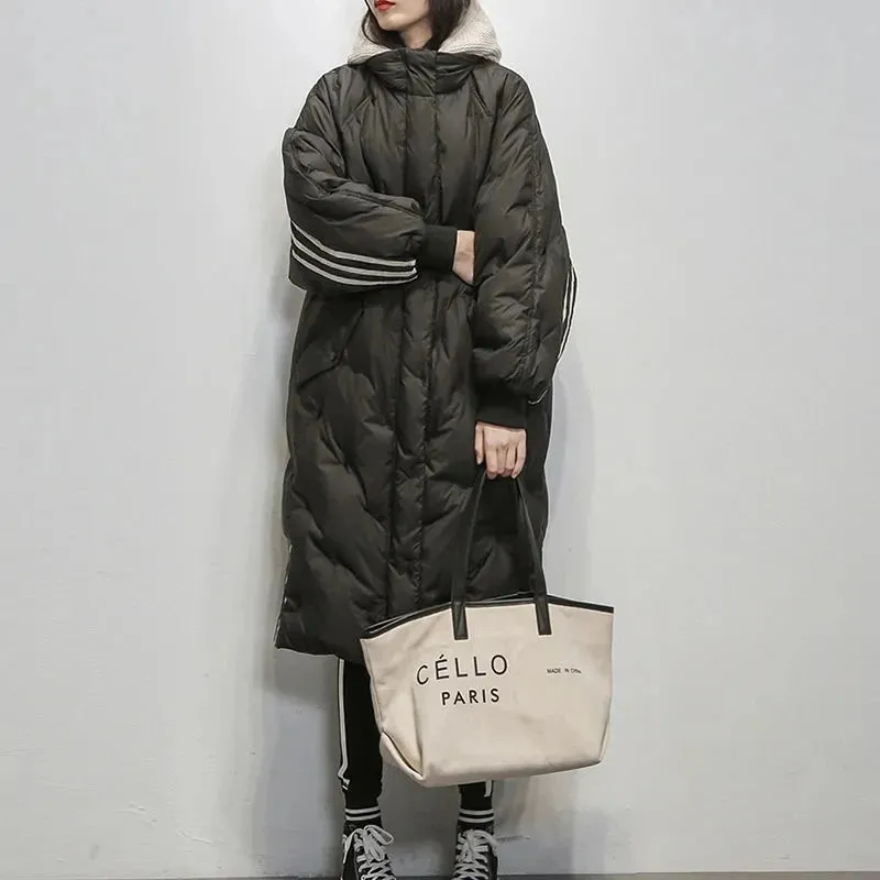 Fashion Canberra I Nara Quilted Hooded Coat