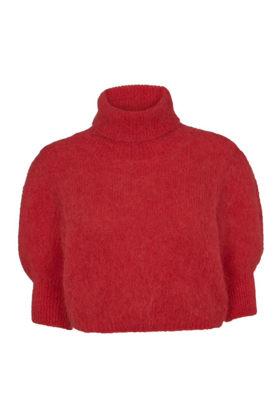 Piro Rollneck Pullover Lipstick Red
