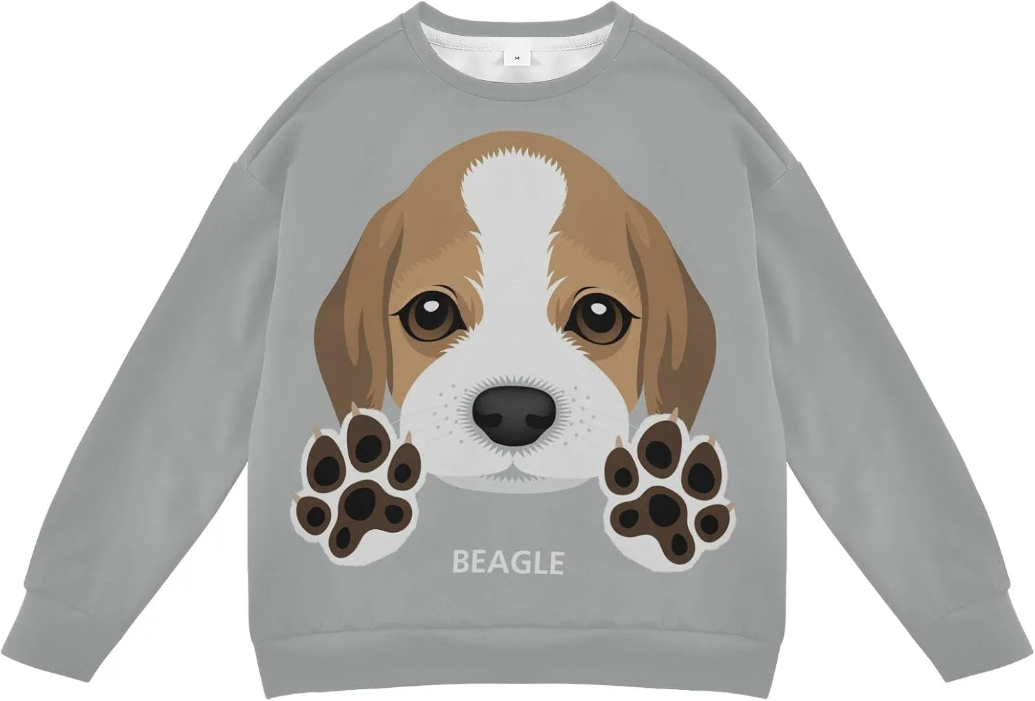 Plaaee Kids Crewneck Long Sleeve Fleece Sweatshirt Pullover Top for Boys or Girls Monster Trucks Car Prints 4T