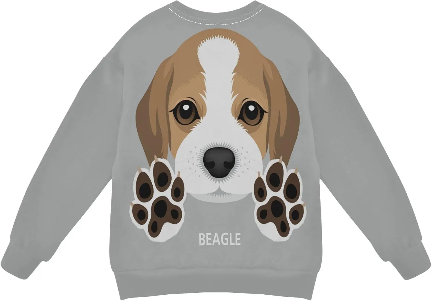 Plaaee Kids Crewneck Long Sleeve Fleece Sweatshirt Pullover Top for Boys or Girls Monster Trucks Car Prints 4T