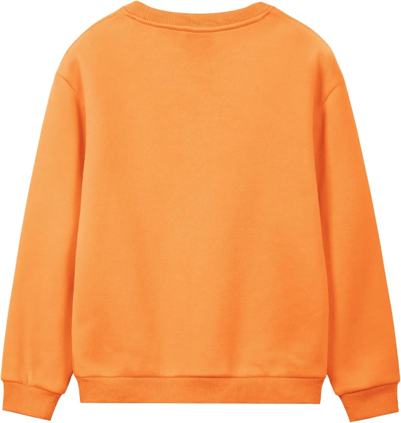 QBK Kids Fleece Casual Basic Crewneck Sweatshirt for Boys or Girls 3-14 Years