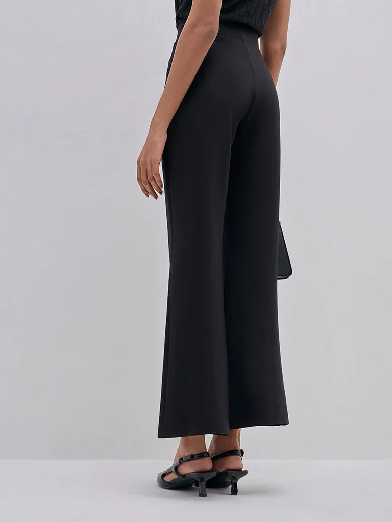 Wardrobe Black High-Rise Trousers