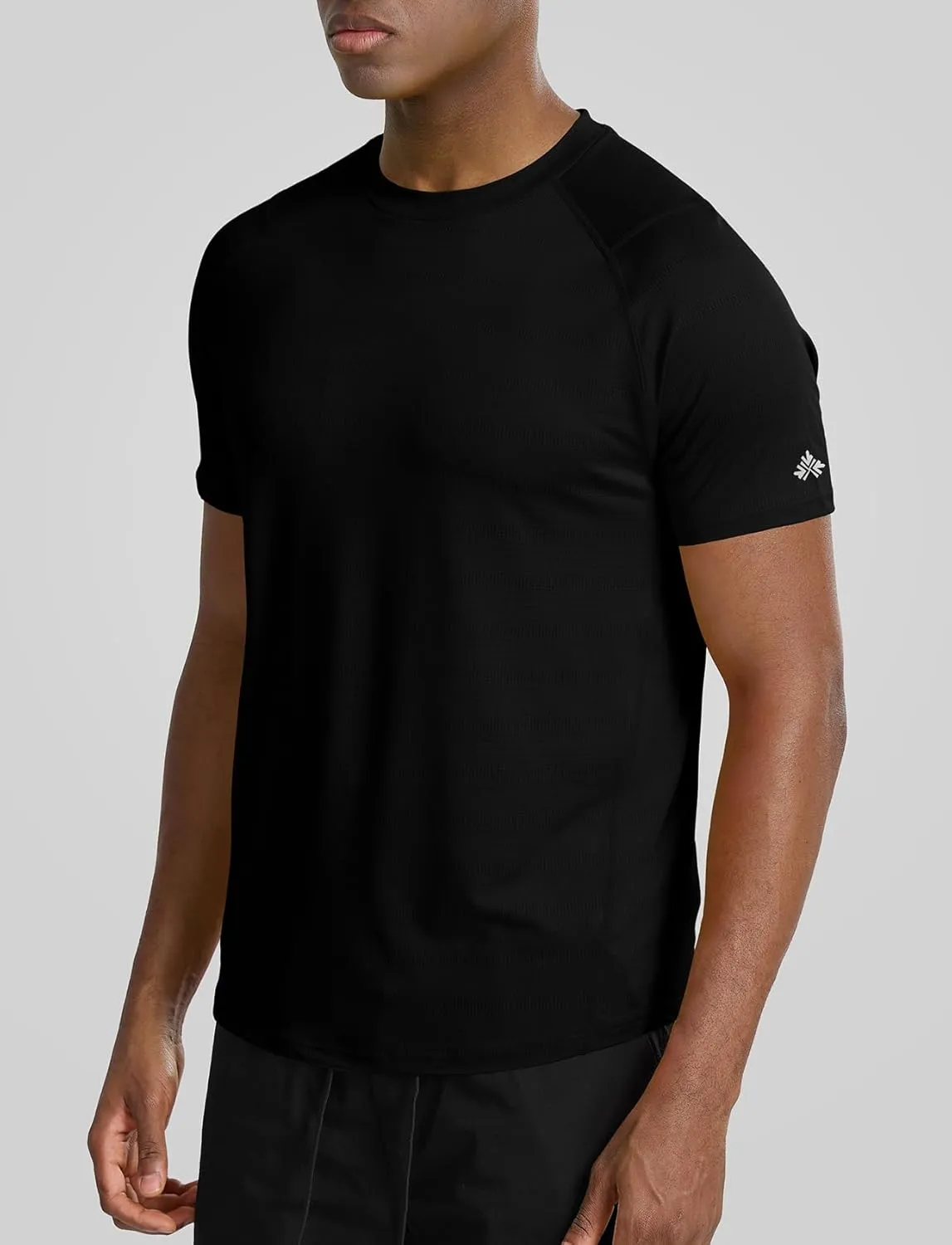 Zengjo Mens Workout Shirts Quick Dry Short Sleeve Athletic Running Gym T Shirt