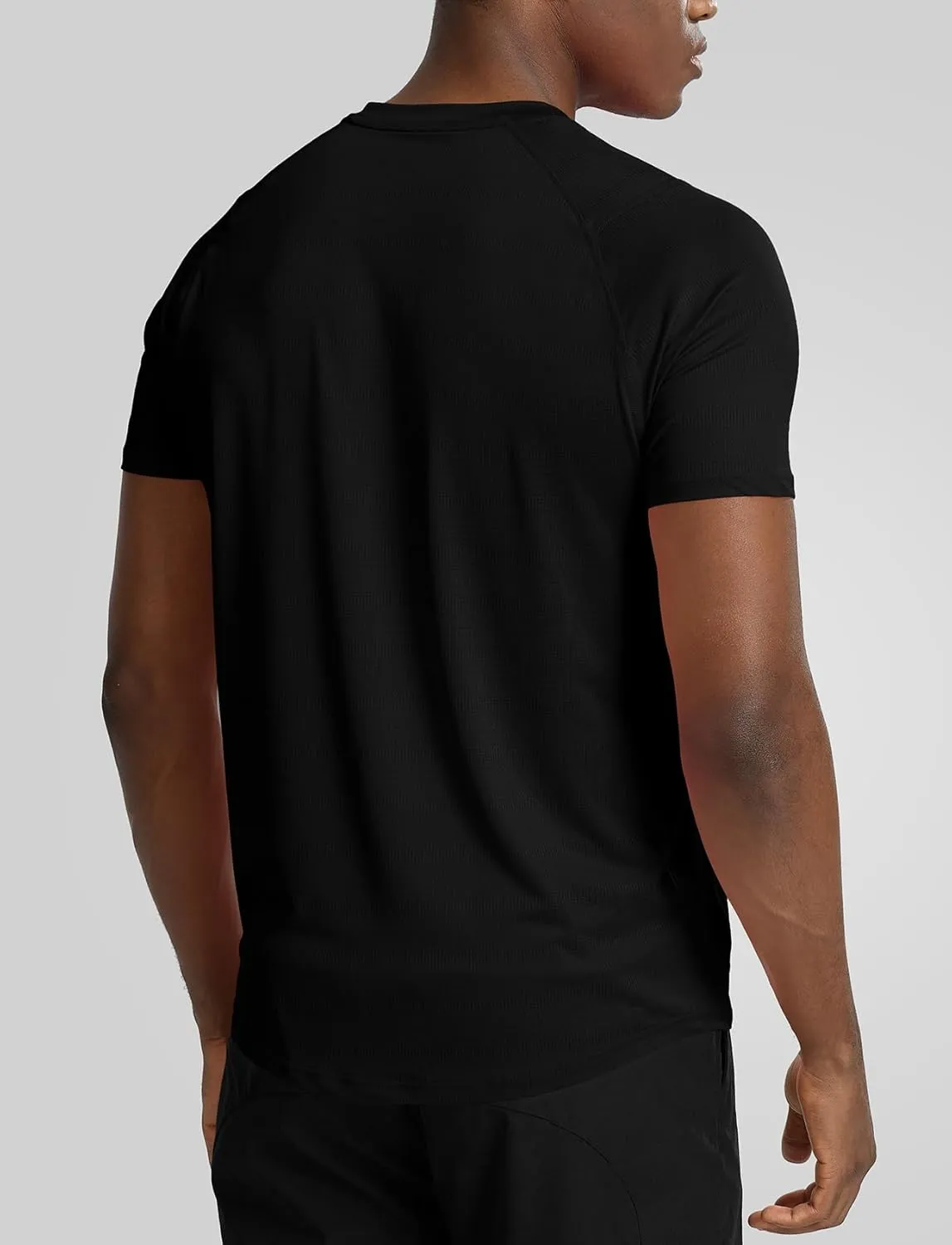 Zengjo Mens Workout Shirts Quick Dry Short Sleeve Athletic Running Gym T Shirt